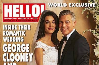 Перші фото з весілля Джорджа Клуні