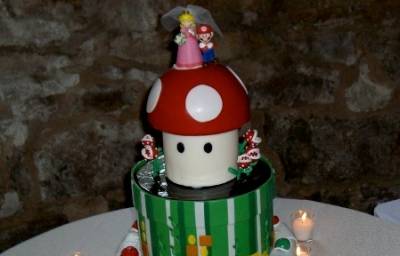 Тематичний торт "Super Mario"
