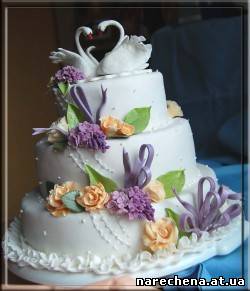 «Крапка» весільного застілля – торт