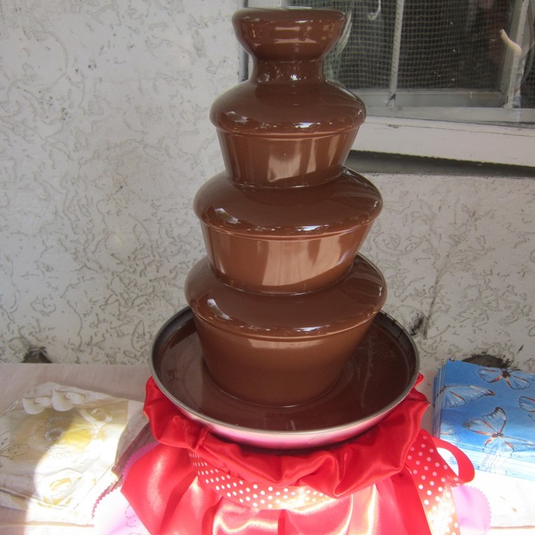 Шоколадний фонтан на весілля